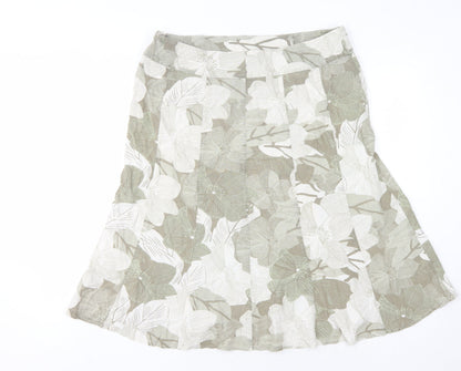 Womens UK Size 16 EWM A-Line  Skirt