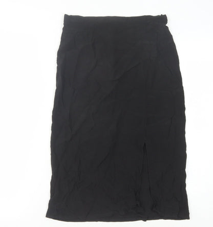 Hush Women's Black Long Pencil Skirt Size 6