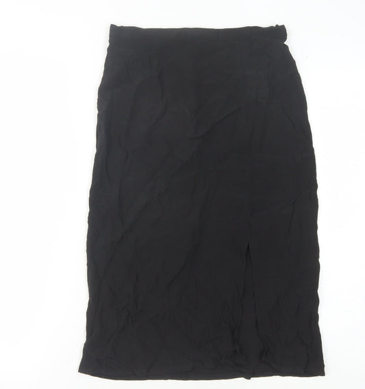 Hush Women's Black Long Pencil Skirt Size 6