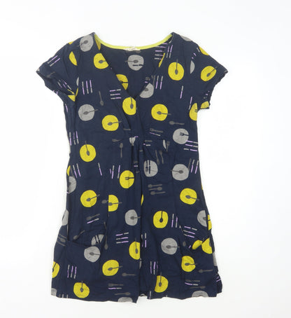 White Stuff Women’s Multicoloured Cotton Dress Size 10