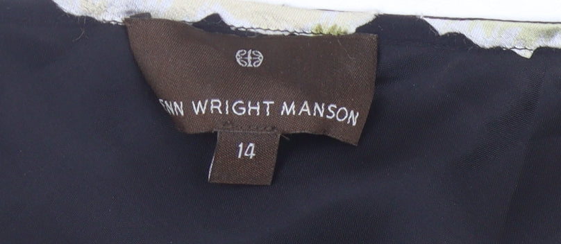 Fenn Wright Manson Women's Floral Silk Blouse, Size 14