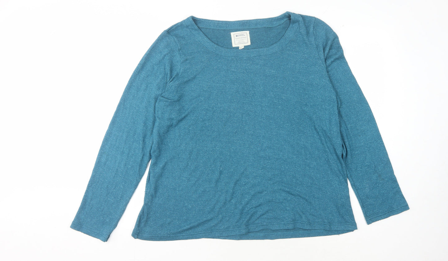 Mountain Warehouse Women's Blue Long Sleeve Top Size 18