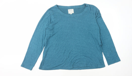 Mountain Warehouse Women's Blue Long Sleeve Top Size 18