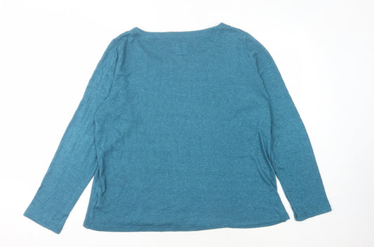 Mountain Warehouse Women's Blue Long Sleeve Top Size 18