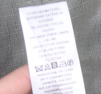 Eastex Women's Green Flare Midi Skirt Size 14