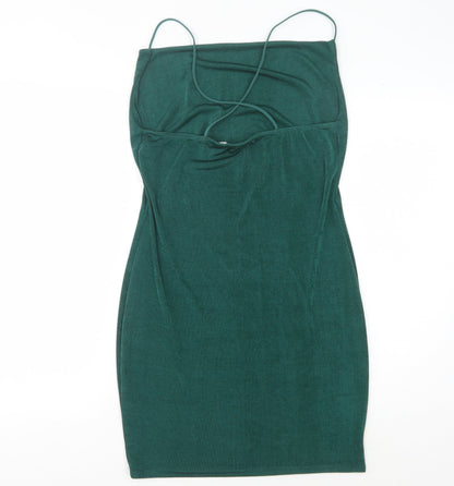 Collusion Women’s Green Bodycon Dress Size 12