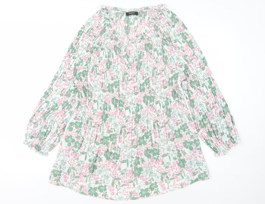 Womens UK Size 18 Klass Multicoloured Basic Blouse