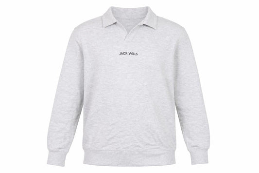 Front view of Jack Wills Grey Cotton Sweatshirt unisex s