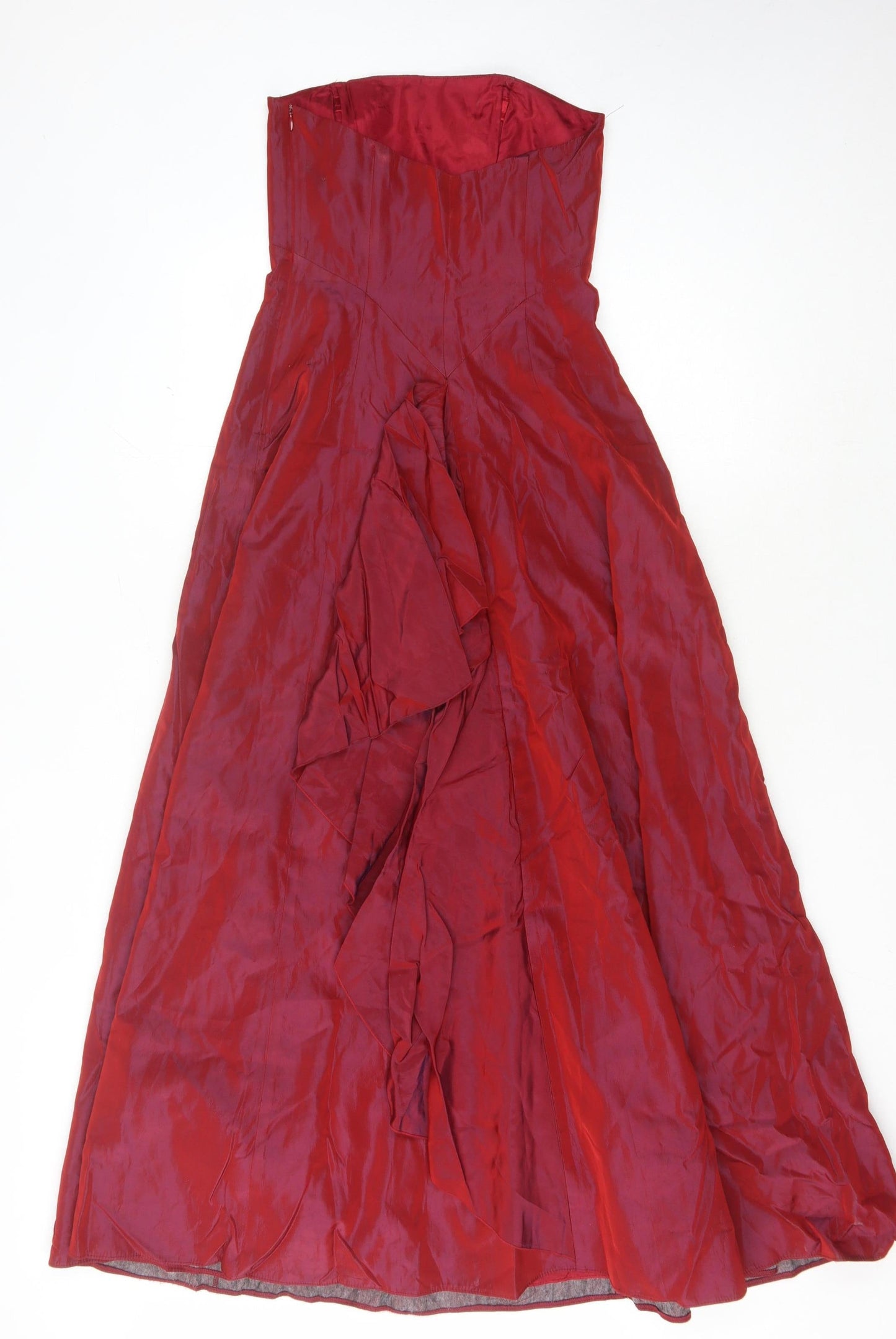 Debenhams Women's Red Ball Gown Dress Size 6