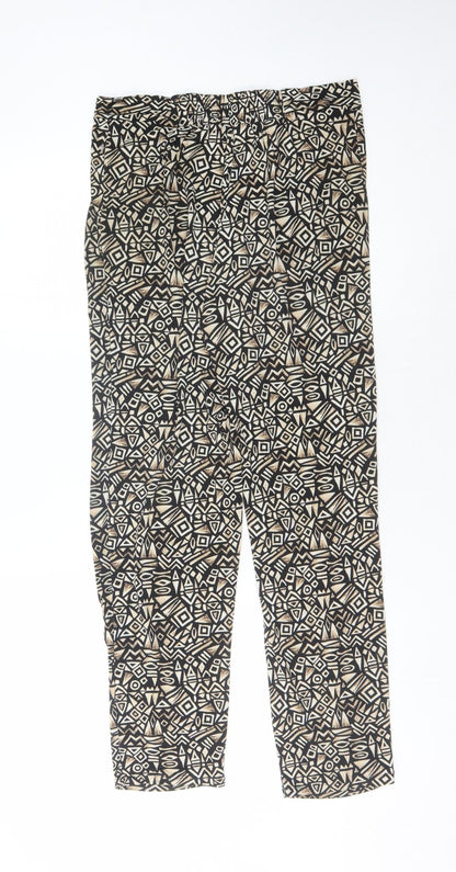 Womens UK Size 10 Wallis   Black Trousers
