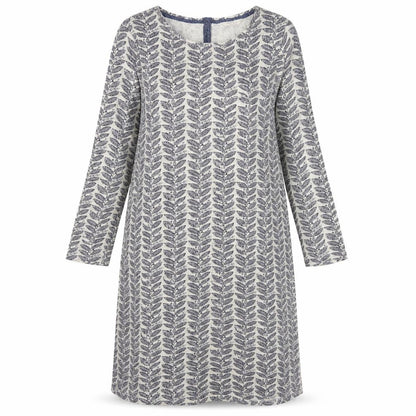 White Stuff Women's Ivory Geometric Shift Dress 10