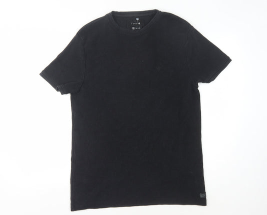 Mens UK Size M Firetrap Black  T-Shirt