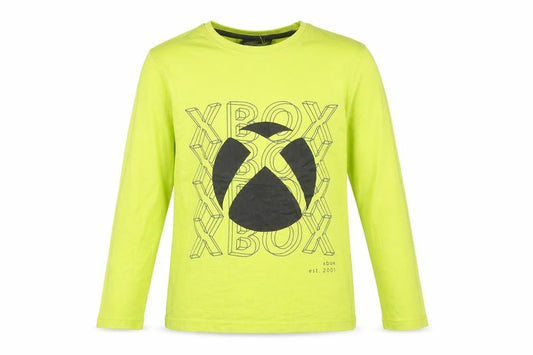 Xbox Boys Green Long Sleeve Graphic T-Shirt 9-10 Years