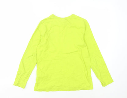 Xbox Boys Green Long Sleeve Graphic T-Shirt 9-10 Years