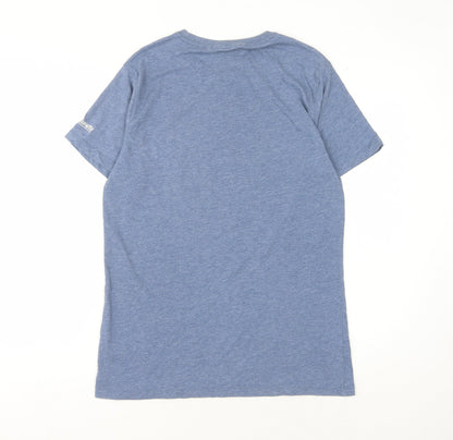 Lambretta Men's Blue Medium Graphic Print T-Shirt