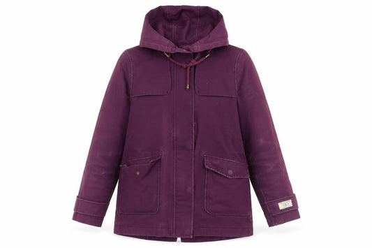 Joules Women's Purple Rain Coat Size 10