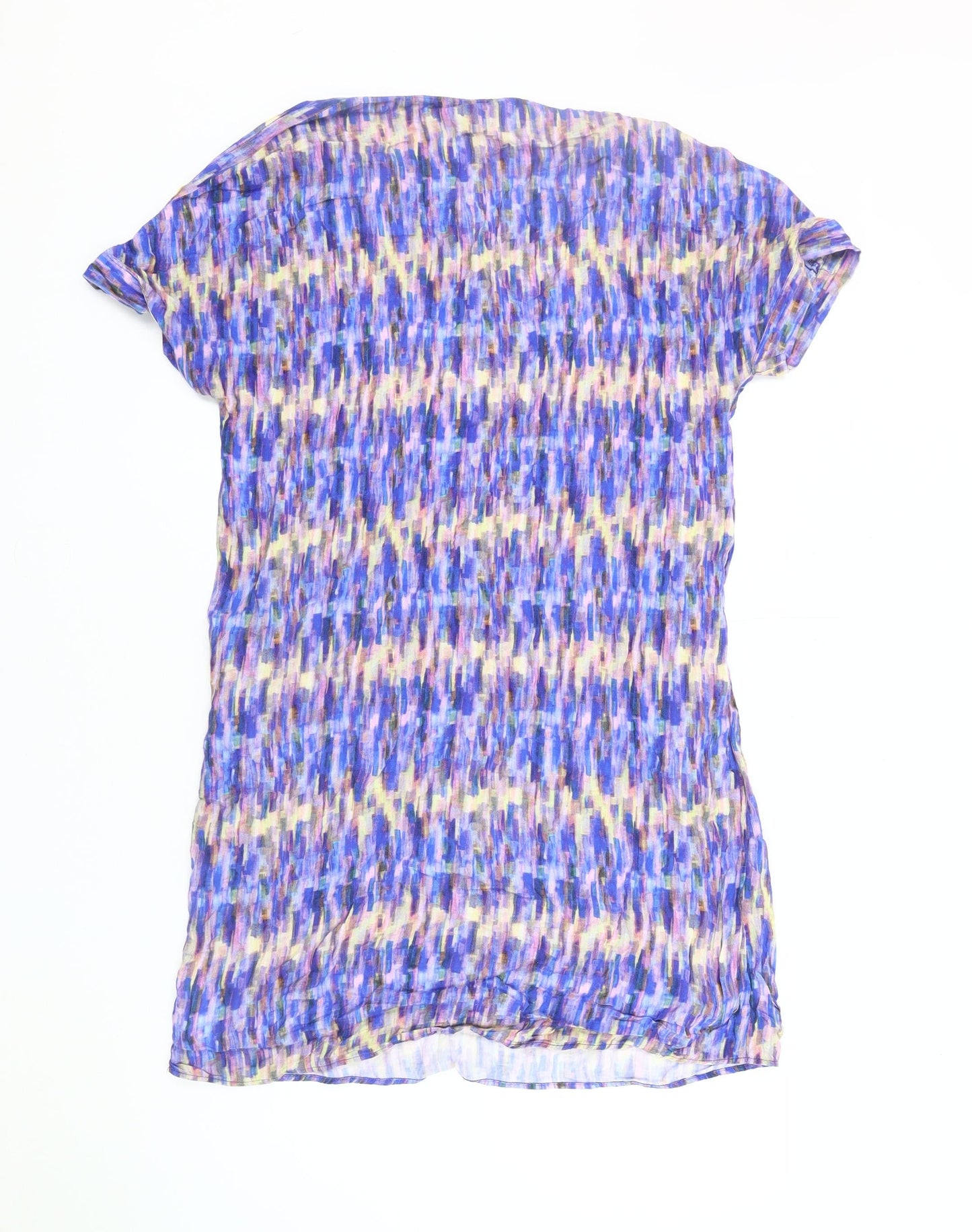Dash Women's Multicoloured V-Neck Dress Size 12