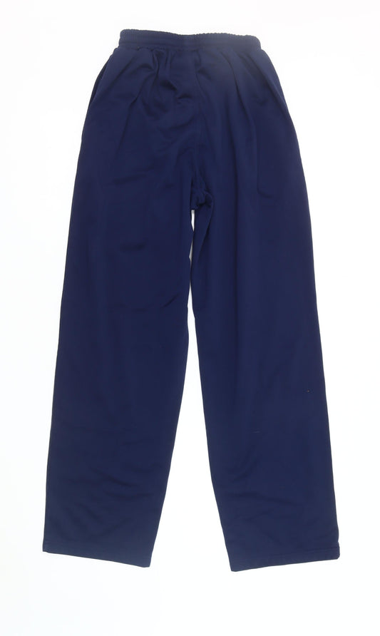 Umbro Men's Blue Track Pants - Size S, Gym & Training
