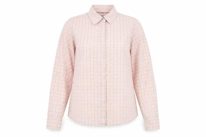 Womens UK Size 6 Orvis Pink Basic Button-Up