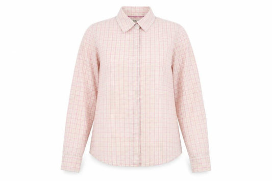 Womens UK Size 6 Orvis Pink Basic Button-Up