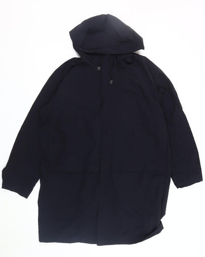 Hobbs Black Women's Hooded Long Coat, One Size, Casual Wear