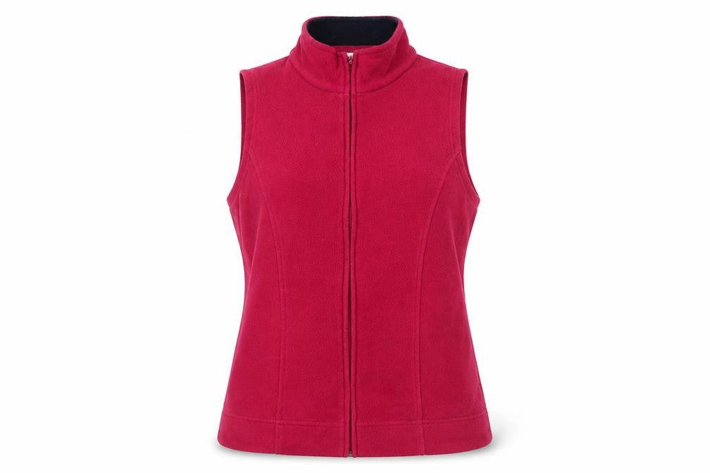 Womens UK Size S EWM Red Gilet