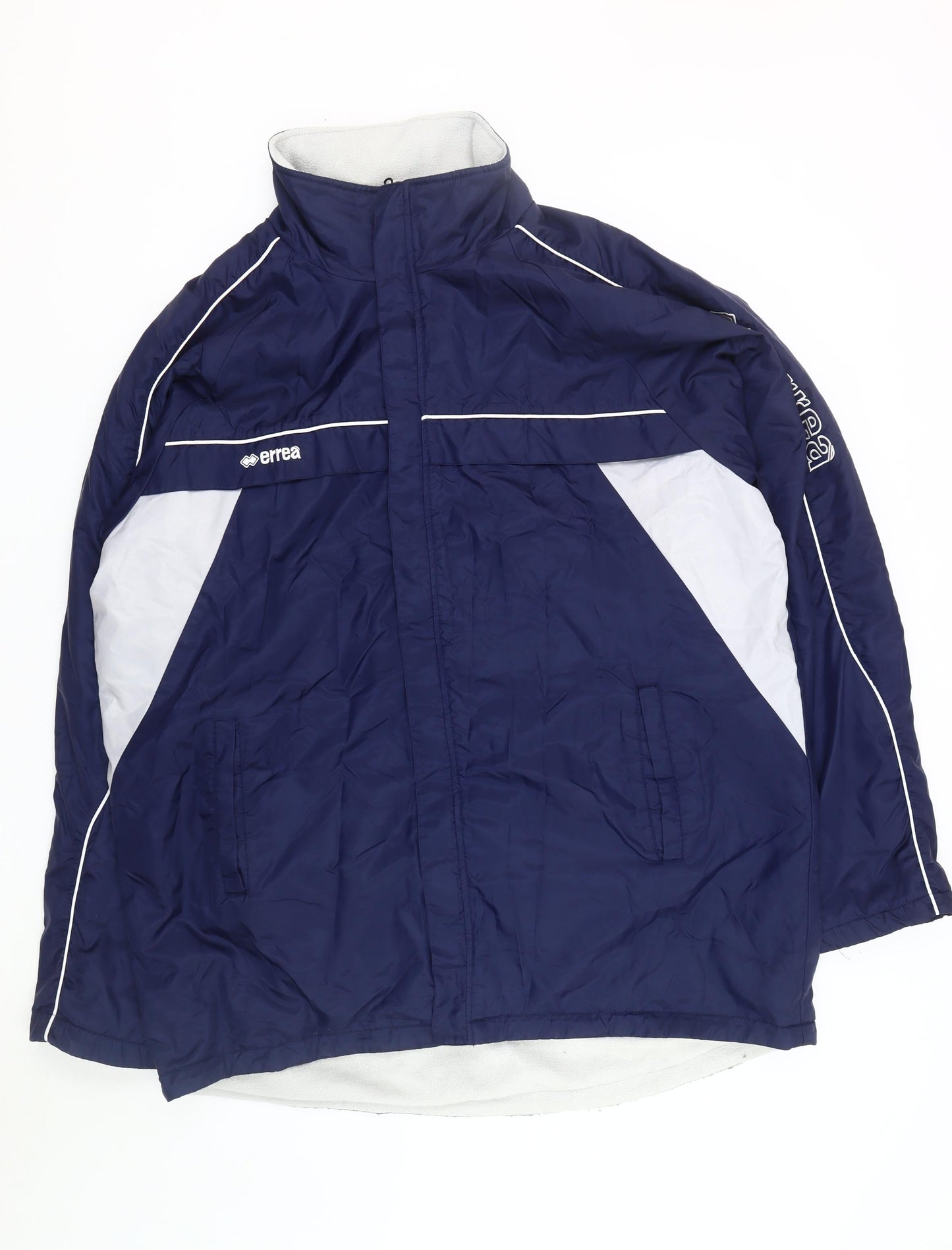 Mens UK Size 3XL errea Blue Windbreaker Coat