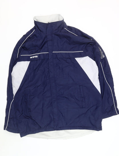 Mens UK Size 3XL errea Blue Windbreaker Coat