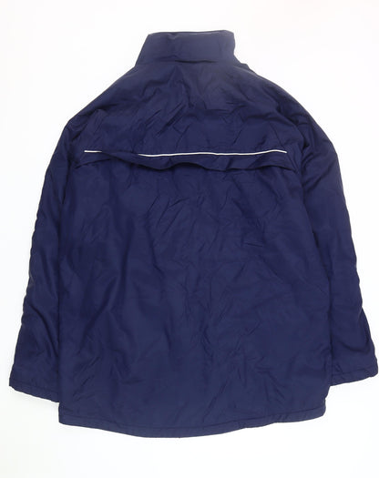 Mens UK Size 3XL errea Blue Windbreaker Coat