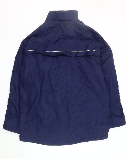 Mens UK Size 3XL errea Blue Windbreaker Coat