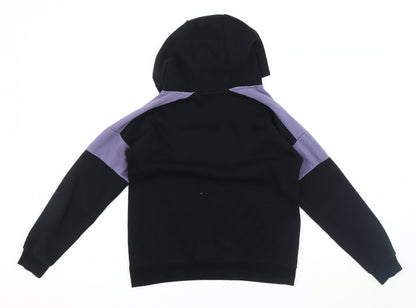 Everlast Boys Black Pullover Hoodie with Logo, Size 13Y