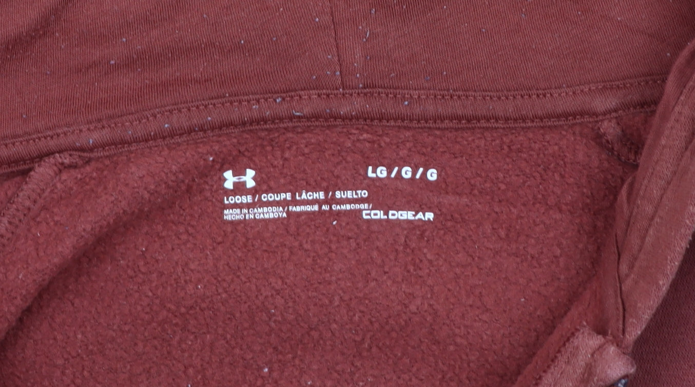 Mens UK Size L Under armour Red Basic Jacket