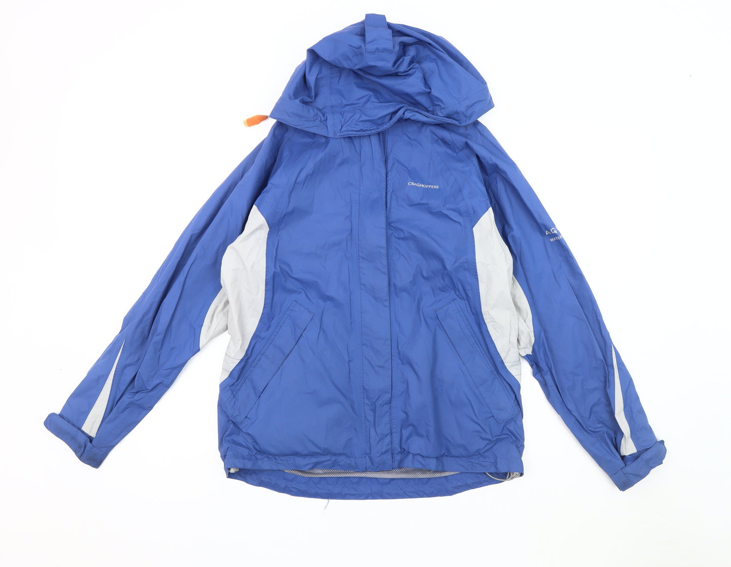 Womens UK Size 10 Craghoppers Blue Rain Coat