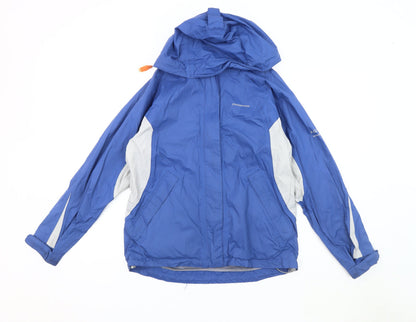 Womens UK Size 10 Craghoppers Blue Rain Coat
