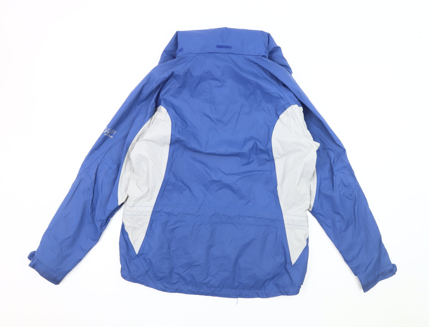 Womens UK Size 10 Craghoppers Blue Rain Coat
