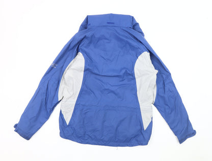 Womens UK Size 10 Craghoppers Blue Rain Coat