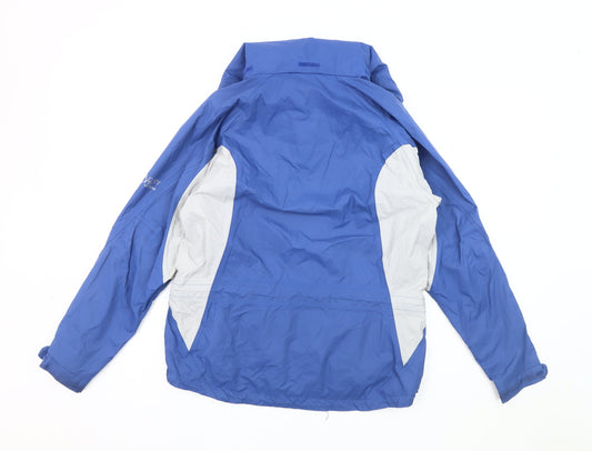 Womens UK Size 10 Craghoppers Blue Rain Coat
