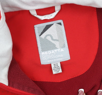 Womens UK Size 12 Regatta Red Soft Shell
