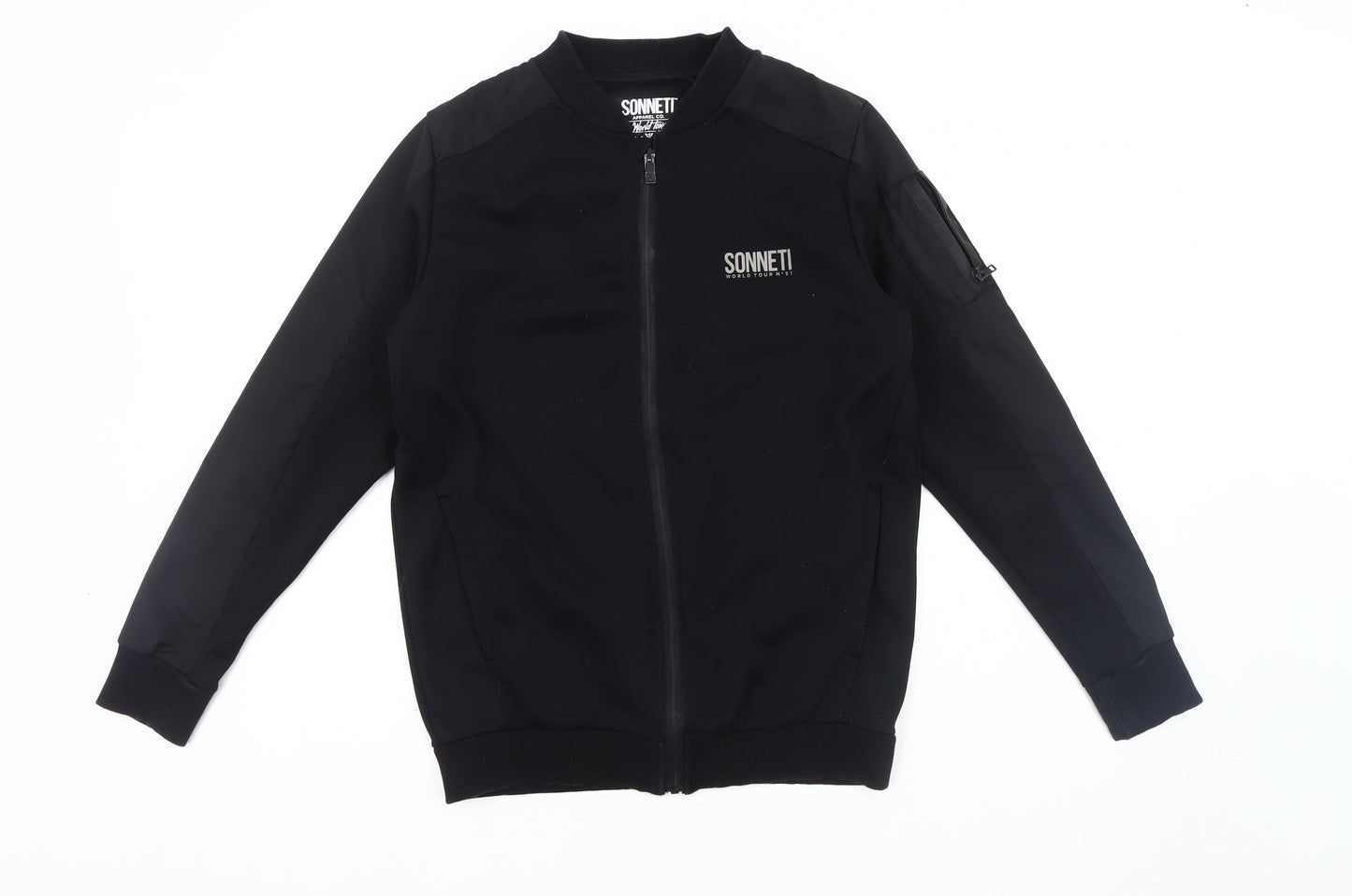 Sonneti Boys Black Bomber Jacket 13-14 Years