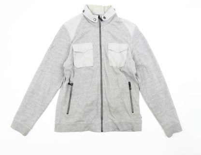Mens UK Size M Ted Baker Grey Basic Jacket