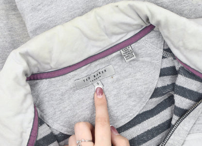 Mens UK Size M Ted Baker Grey Basic Jacket