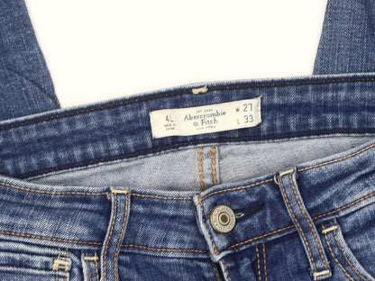 Abercrombie & Fitch Men's Blue Skinny Jeans 4L