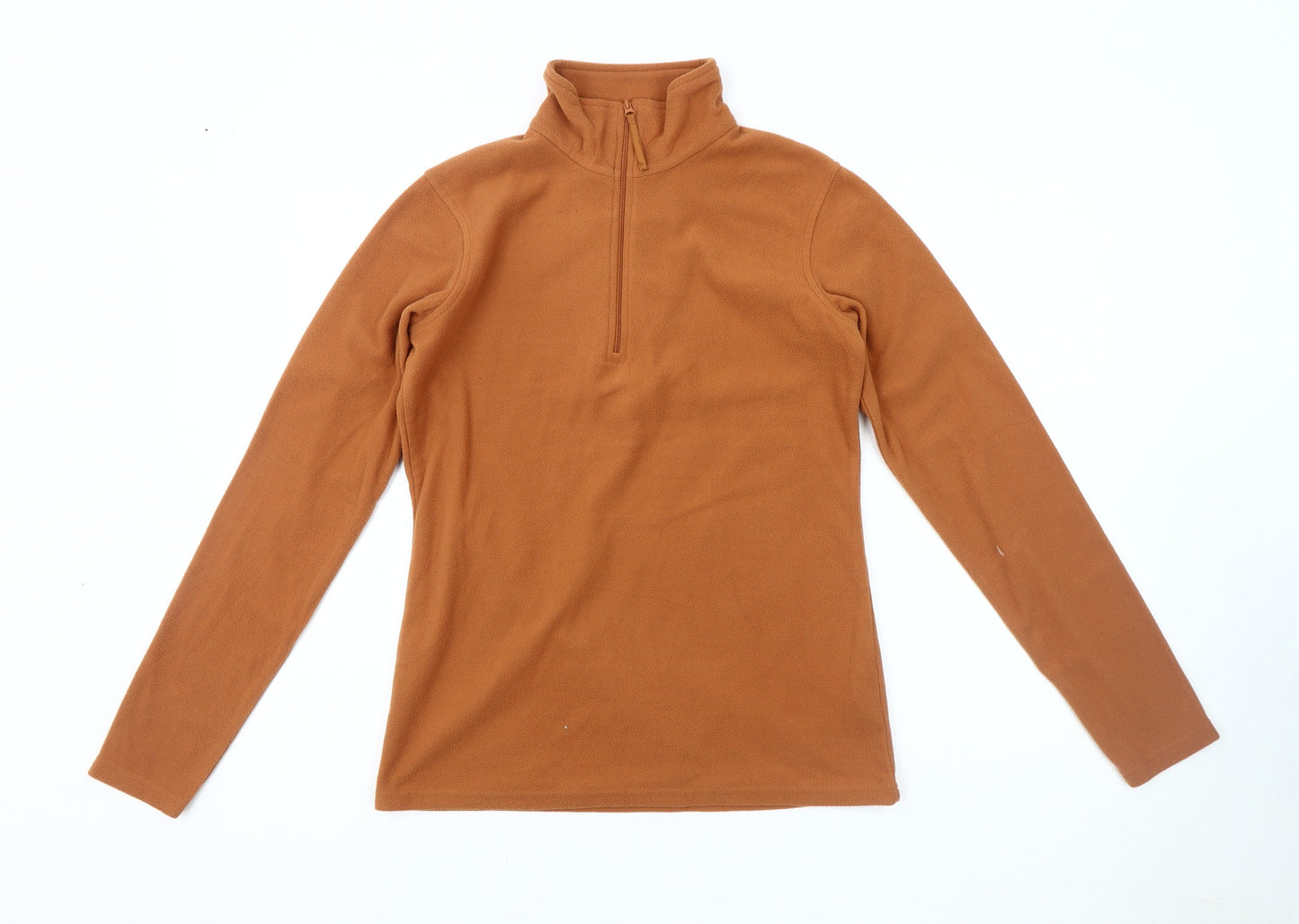 Mens UK Size S Mountain Warehouse Brown Henley Sweatshirt