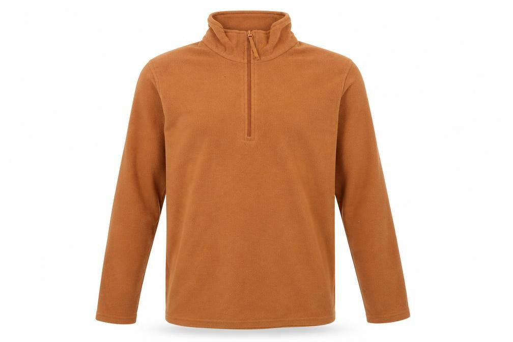 Mens UK Size S Mountain Warehouse Brown Henley Sweatshirt