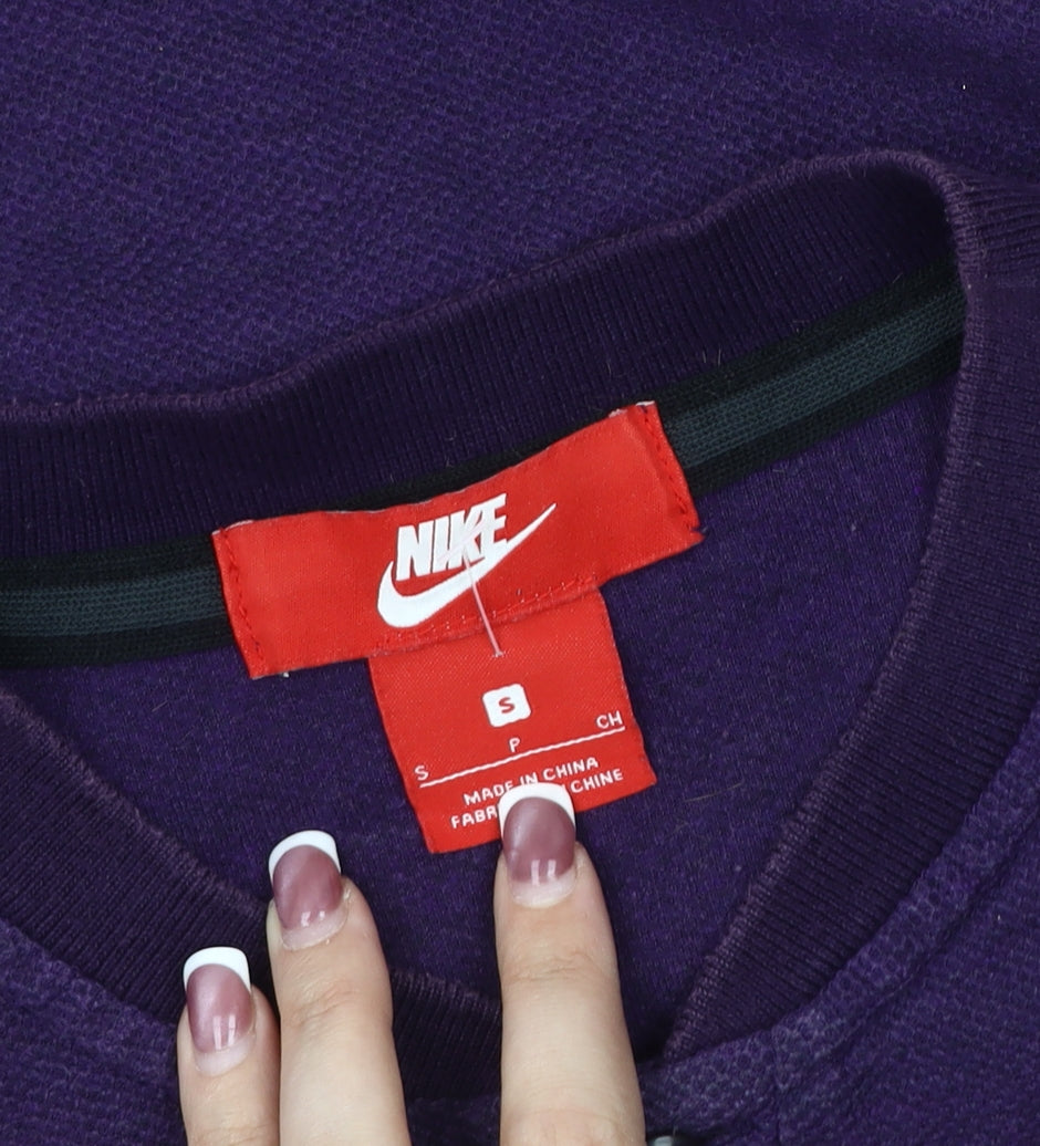 Nike Men's Purple Polo Shirt Size S Football Sports