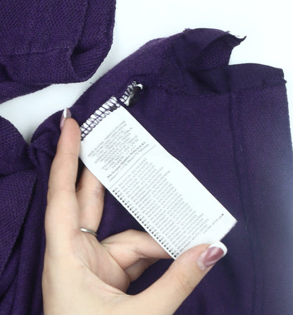 Nike Men's Purple Polo Shirt Size S Football Sports