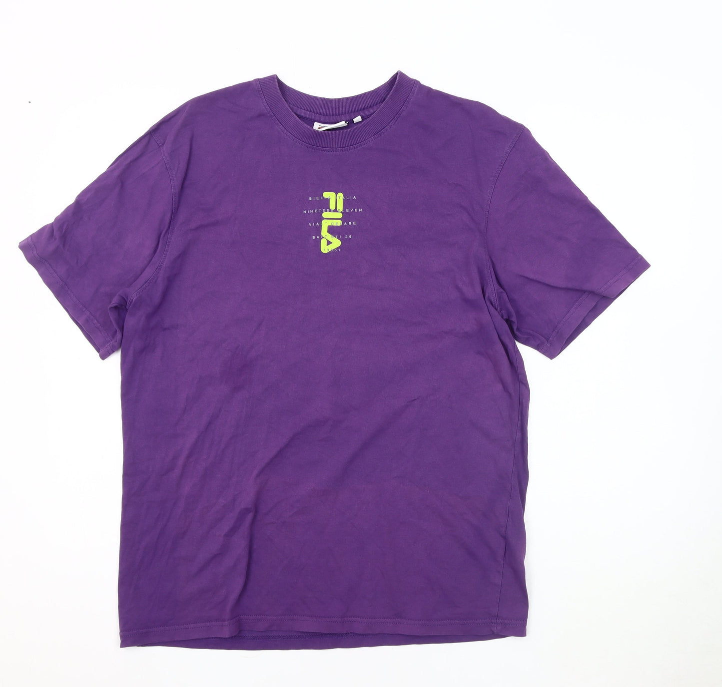 Mens UK Size M FILA Purple  T-Shirt