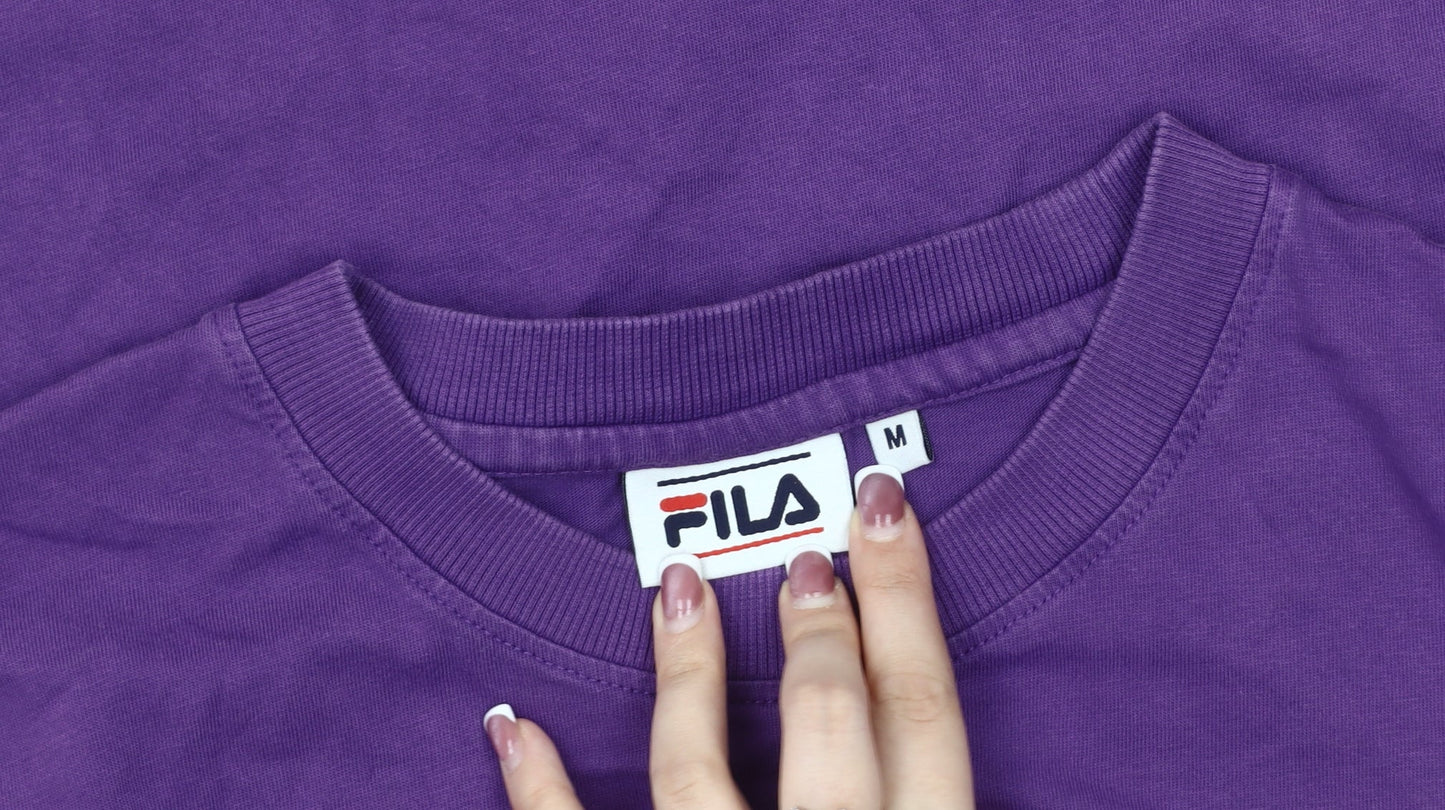 Mens UK Size M FILA Purple  T-Shirt
