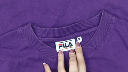 Mens UK Size M FILA Purple  T-Shirt