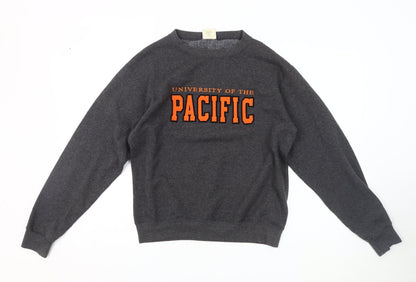 Unisex Adults UK Size S Champion Grey Pullover Sweatshirt